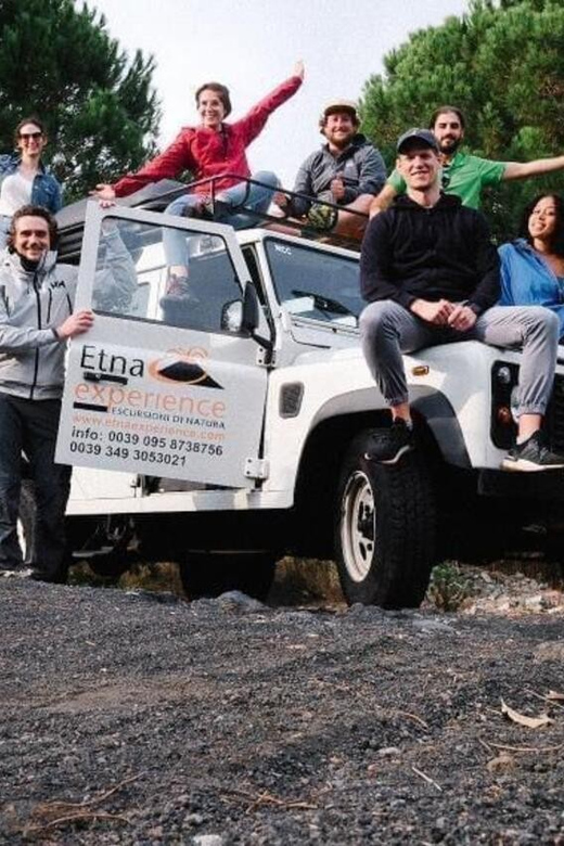 From Catania: 4x4 Mt Etna Jeep Tour - Valle del Bove: the wide basin covered in recent lava