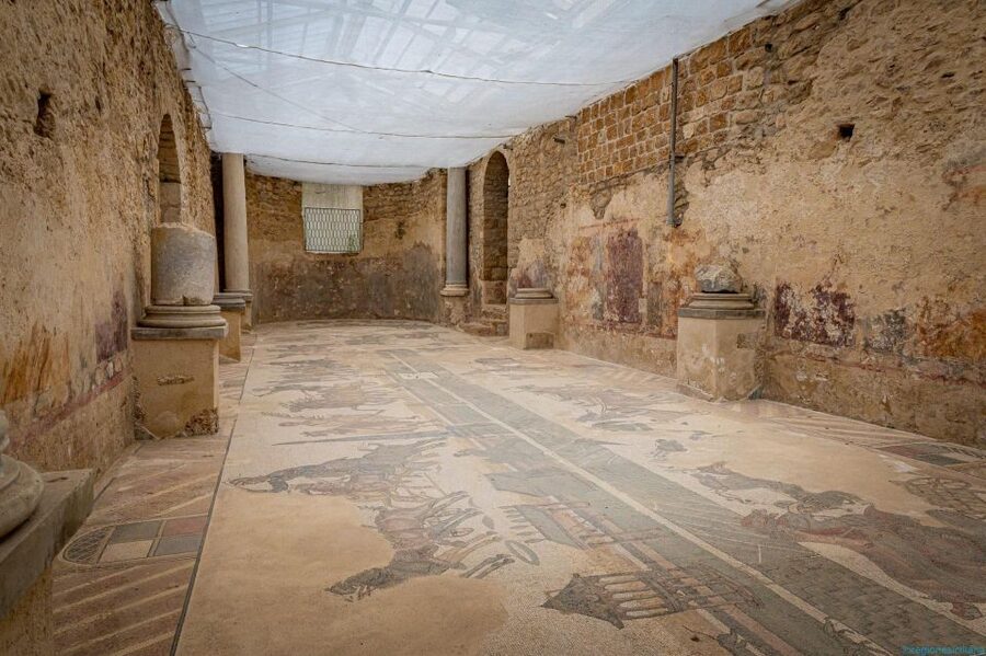 From Catania: Agrigento-Piazza Armerina Audio-guided Tour - Piazza Armerina and Villa Romana del Casale: mosaics you can read