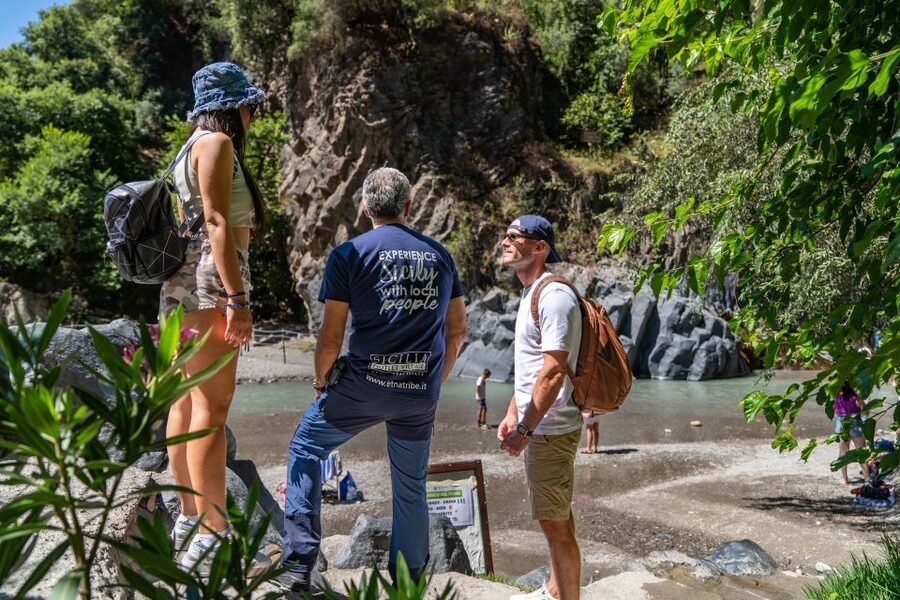 From Catania: Mount Etna and Alcantara River Tour - Mount Etna hiking: craters, black lava, and the “active volcano” feeling