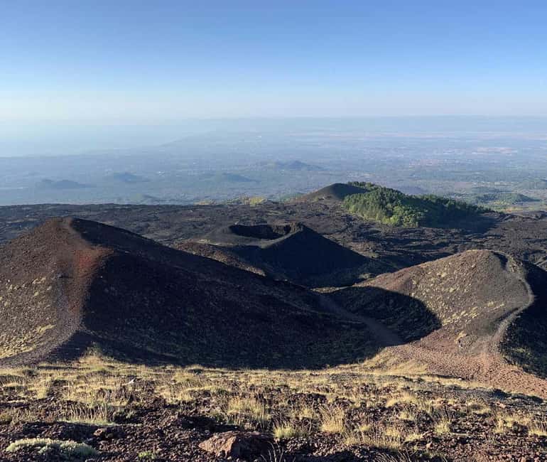 From Catania: Mount Etna Morning Tour - Silvestri Craters Walk: Moonlike Terrain and Solidified Lava