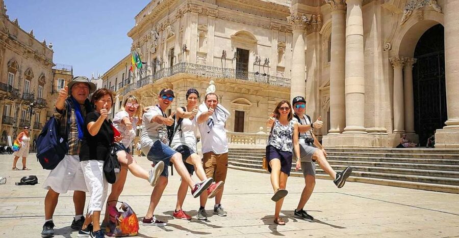 From Catania: Neapolis of Syracuse, Ortygia, and Noto Tour - Neapolis Archaeological Park: Greek Theatre, Roman Landmarks, and the Ear of Dionysius