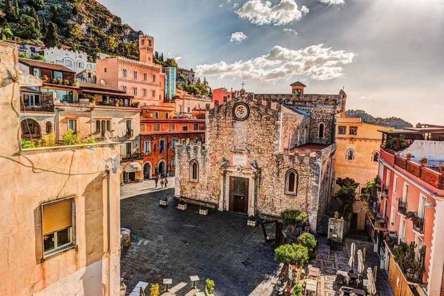 |FROM CATANIA| The Godfather - Savoca and Taormina [PRIVATE] - Villa Comunale and Corso Umberto: where you slow down and enjoy the day