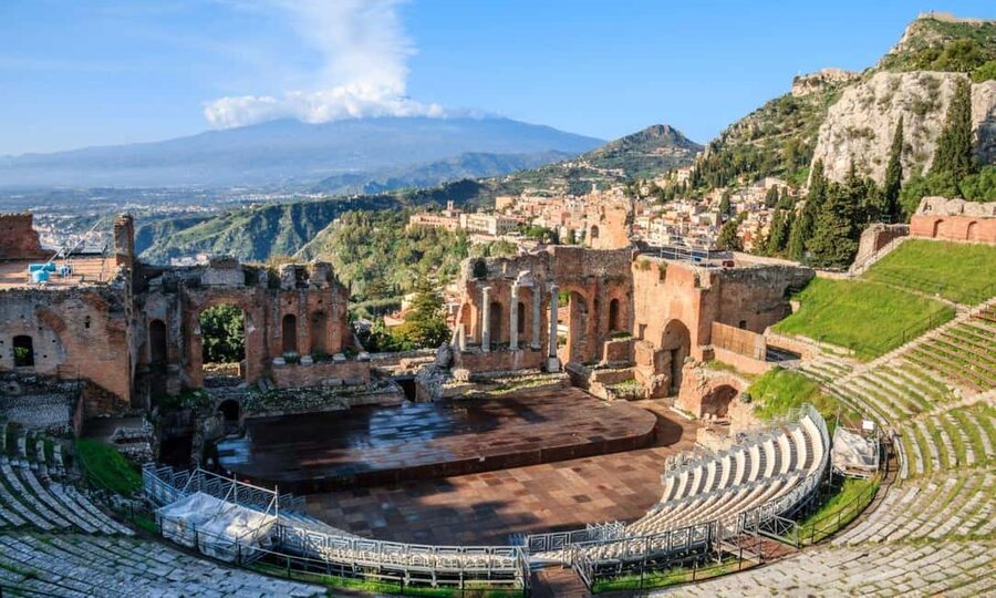 From Cefalù: Day Trip to Mount Etna and Taormina - Taormina free time: terraces, alleys, and a sea view that never gets old