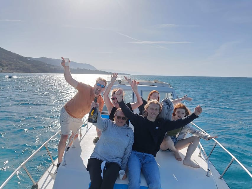 From Cefalù: Mini Cruise with Snorkel Stops, Drinks & Snacks - The crew vibe: skipper humor, communication, and names you may hear