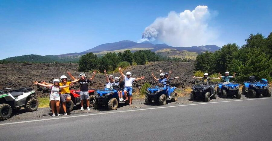 From Nicolosi: Mount Etna Quad Volcano Tour - Stop 1: Starting at the Rifugio Sapienza Area (What to Expect)