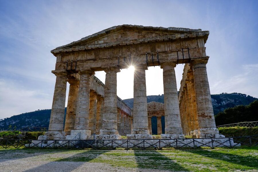 From Palermo: Day Trip to Erice, Segesta and Salt Pans - Segesta archaeological park: the big payoff, with optional paid access