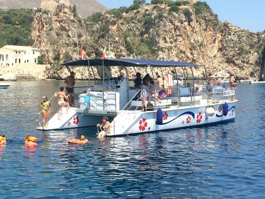 From San Vito Lo Capo: Zingaro Reserve and Scopello Snorkeling Tour - Meeting at the St. Vitus Harbor Landmark and Getting on Board Fast