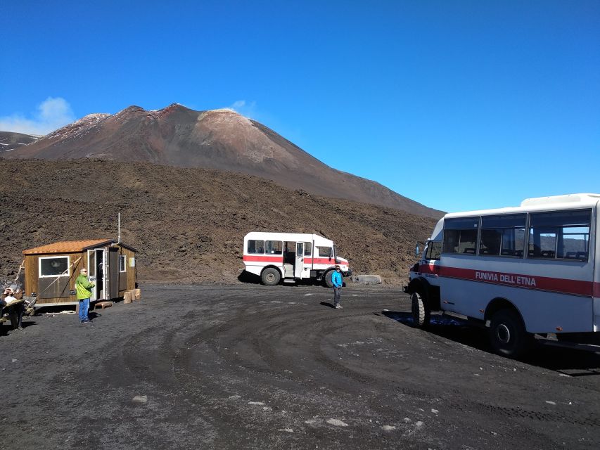 From Taormina: Etna Summit Area, Lunch & Alcantara Tour - Getting to the Summit Zone: 2750 to 2800 Meters by Cableway or Off-Road Vehicle