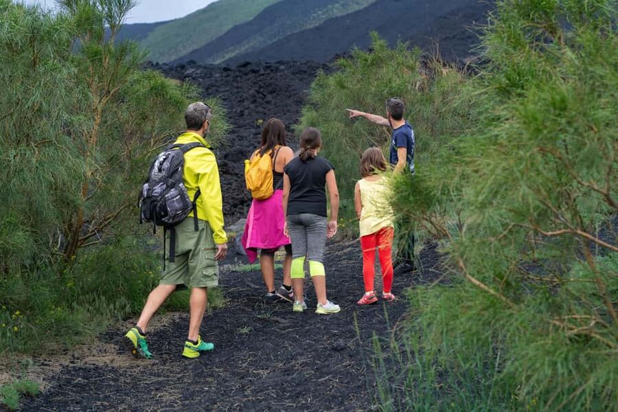 From Taormina: Etna Tour with Hiking, Cave Visit, & Tastings - Key highlights you will feel right away