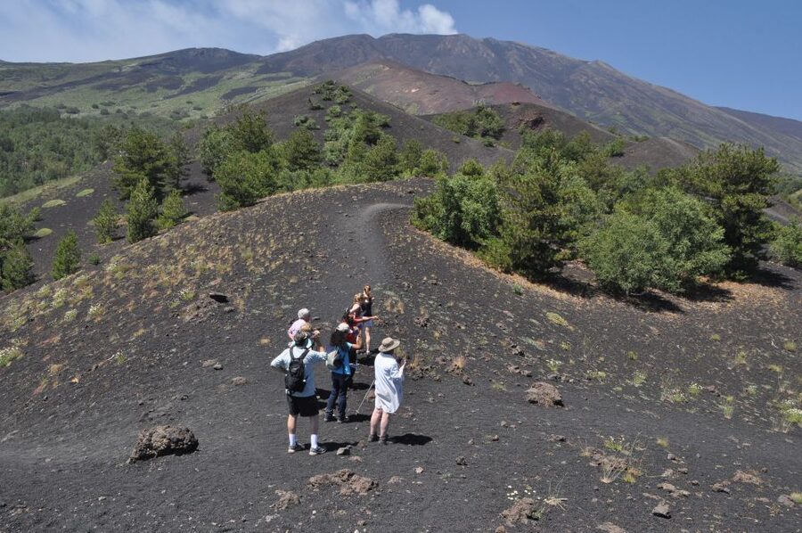 From Taormina: Full-Day Etna, Wine & Alcantara Canyons Tour - A full-day Etna and Alcantara combo from Taormina