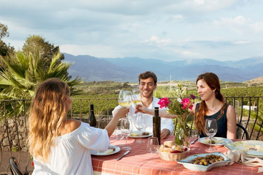 From Taormina: Mount Etna Food and Wine Tasting Tour - Getting Picked Up From Taormina in an Air Conditioned Mercedes