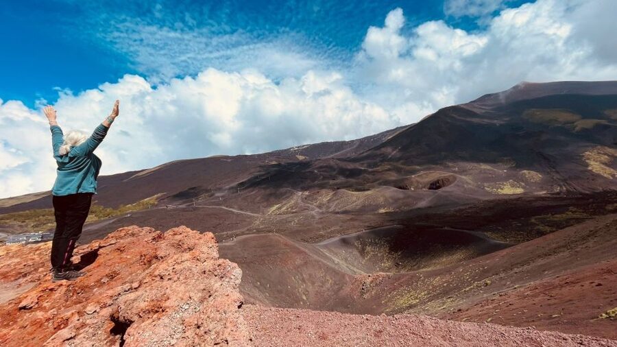 From Taormina: Mount Etna Guided Bus Tour - The second Etna stop: photos, views, and guided guidance