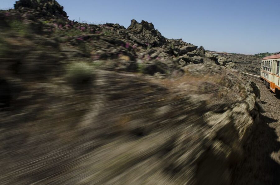 From Taormina: Mount Etna upper craters and Alcantara Gorges - Cable car and Jeep to the crater area: guided and controlled