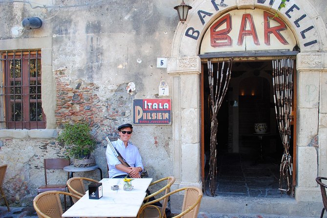 From Taormina: Private/Guided Godfather with appetizer and Pasta - Savoca’s church stops: the marriage scenes, in real stone and doorway light
