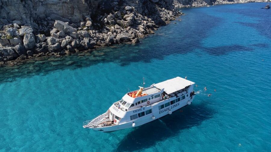 From Trapani: Day Cruise to Favignana & Levanzo with Lunch - Cruising the creeks: Cala Rossa, Cala Azzurra, and the “how is this real” coast