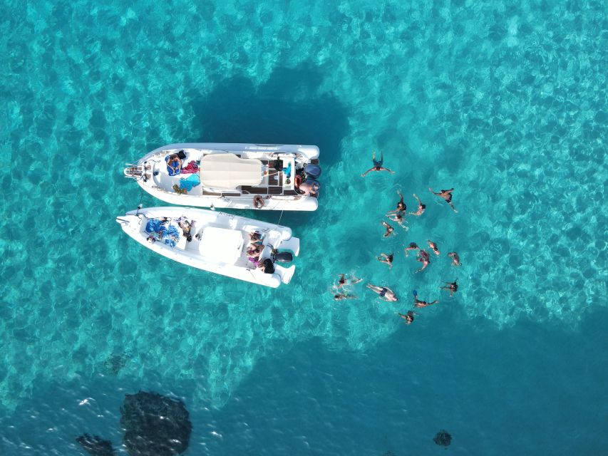 From Trapani: Favignana and Levanzo Full Day Cruise - Cala Azzurra, Bue Marino, and Cala Rossa: The First Swim Stops