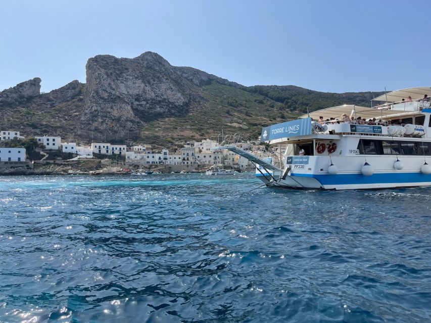 From Trapani: Favignana and Levanzo Motorboat Cruise - Favignana Island for Two Hours: What You Can Actually Do
