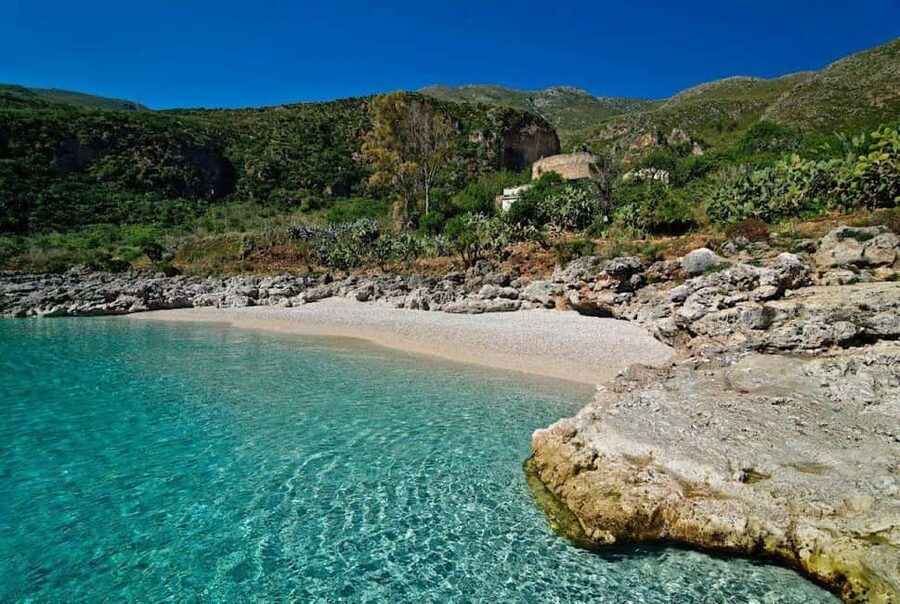From Trapani: Tour of San Vito lo Capo, Zingaro Nature Reserve, and Scopello - A full day of west Sicily coast, with real swim time built in