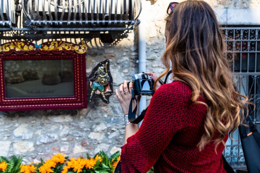 Giardini Naxos or Taormina: Godfather Tour in a Vintage Car - Where the tour starts, how it ends, and how the route is paced
