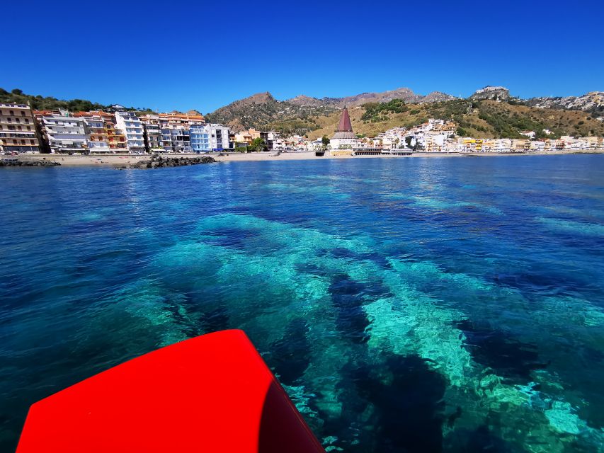 Giardini Naxos: Semi-Submarine Tour to Isola Bella - Giardini Naxos stop: marine life viewing and quick photo time