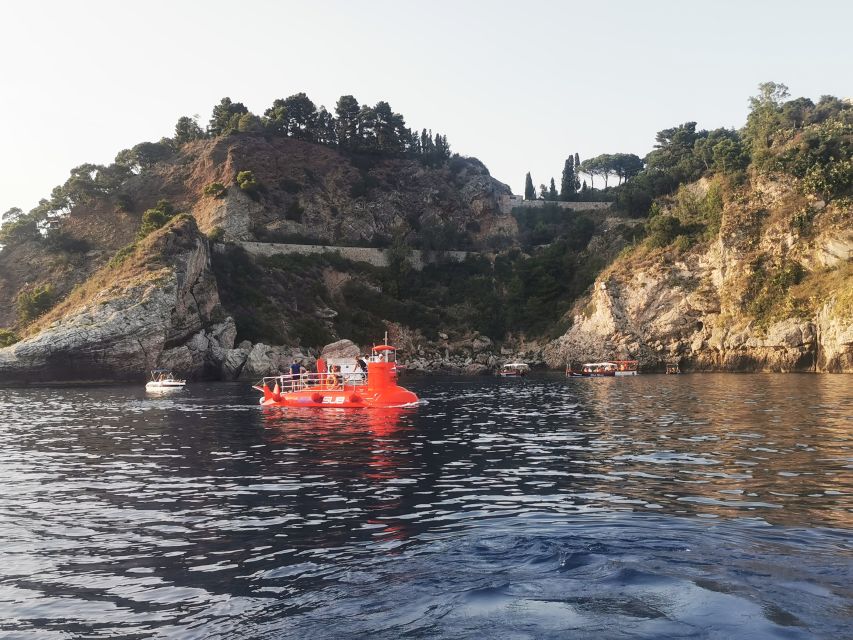 Giardini Naxos: Semi-Submarine Tour to Isola Bella - Isola Bella and Taormina area: the nature reserve from both levels