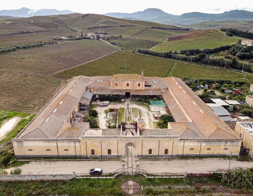 Historical Baglio Florio Adamo tour with wine tasting - Entering Baglio Florio’s Industrial Winery World in Alcamo DOC