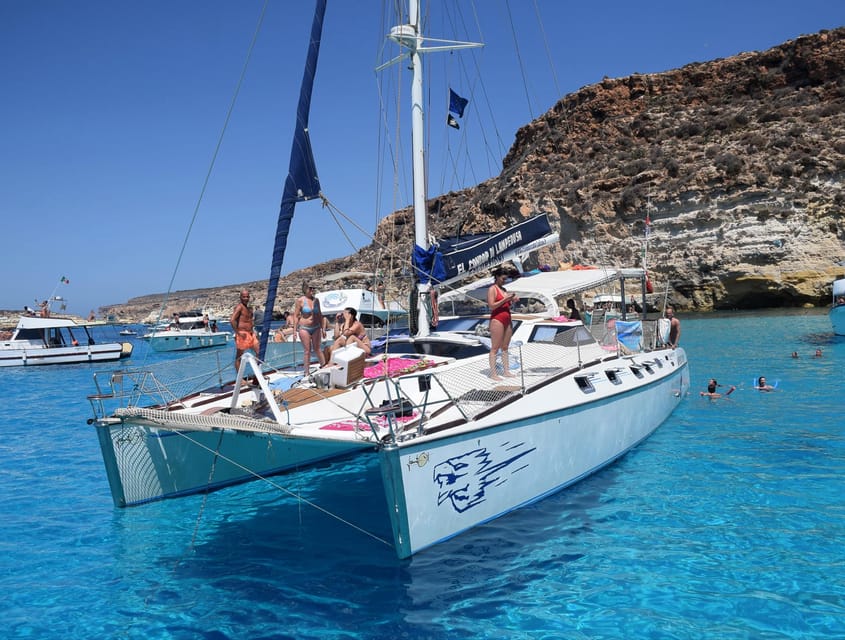 Lampedusa: Dolphin watching with aperitif at sunset - Meeting the El Condor in Lampedusa: The Easy Start