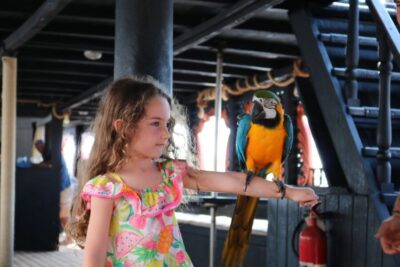 Lampedusa: Pirate Ship Boat Tour with Lunch and Music