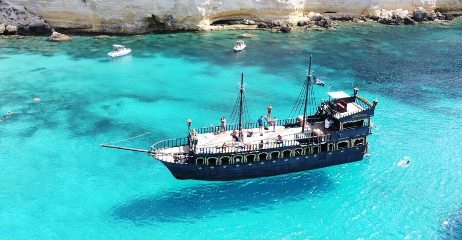 Lampedusa: Pirate Ship Boat Tour with Lunch and Music - Isola dei Conigli: the coast stop you’ll remember from the water