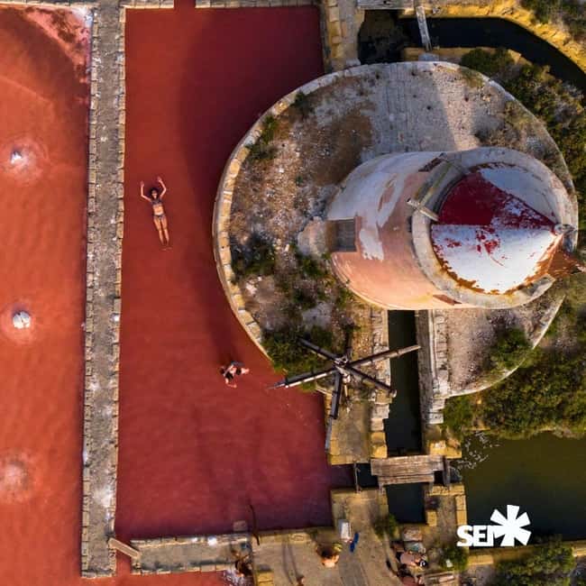 Marsala: Wellness in the Pink Salt Pans with Dinner - Getting to Isola Grande from SEI: boat first, then wellness