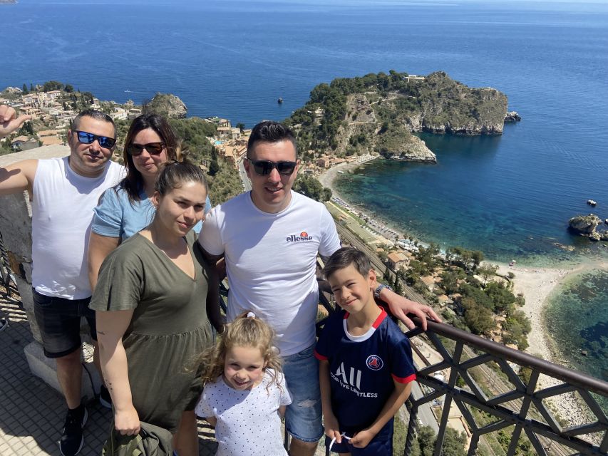Messina: Ionian Coast Private Day Trip with Cannoli Tasting - Taormina’s cliff balcony: Isola Bella makes the photo work
