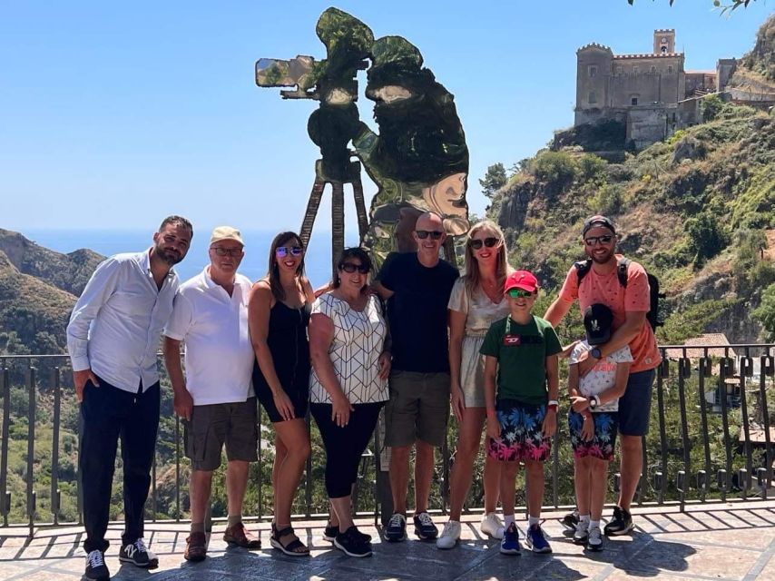 Messina, Savoca, Taormina e Castelmola - Castelmola, phallic-bar stops, almond wine, and canoli tasting