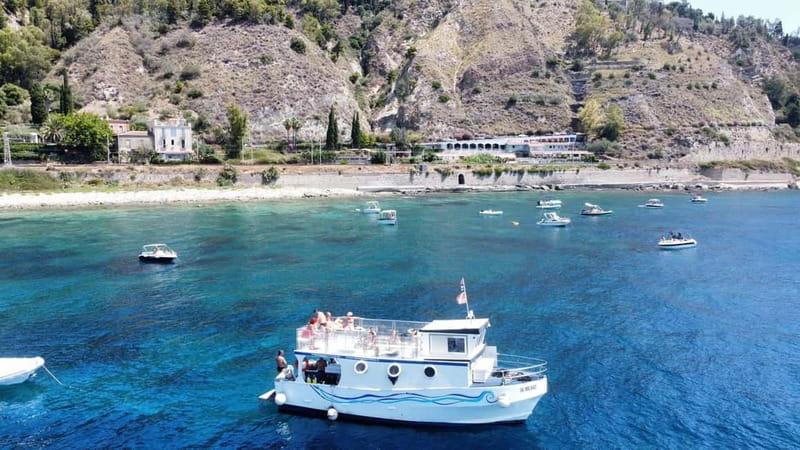 Mini-cruise Isola bella with snorkeling from Giardini Naxos - Isola Bella Marine Reserve and the Grotta blu Light Show
