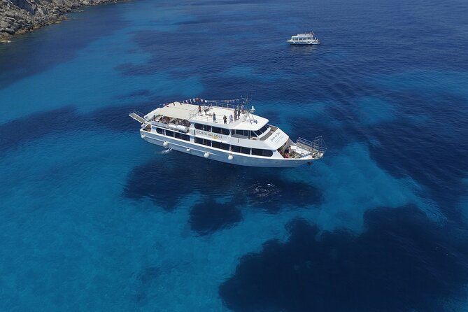 Mini Cruise to Favignana and Levanzo with lunch on board - Heading to Levanzo: turquoise water, Faraglione views, and quick island time