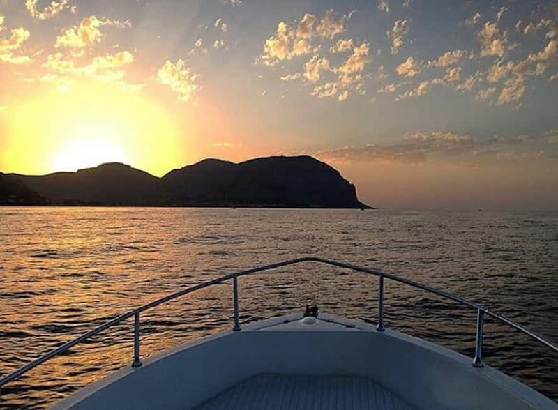 Mondello,CapoGallo Reserve Boat Tour with Snacks and Drinks - Isola delle Femmine, Barcarello, and Addaura, the coast in quick chapters