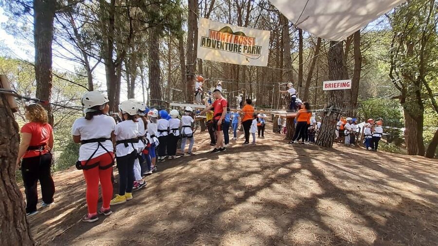 Monti Rossi Adventure Park Entry Ticket - The Zip Line Ride Through the Forest
