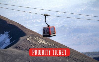 Mount Etna: Return Funivia dell’Etna Cable Car Ticket