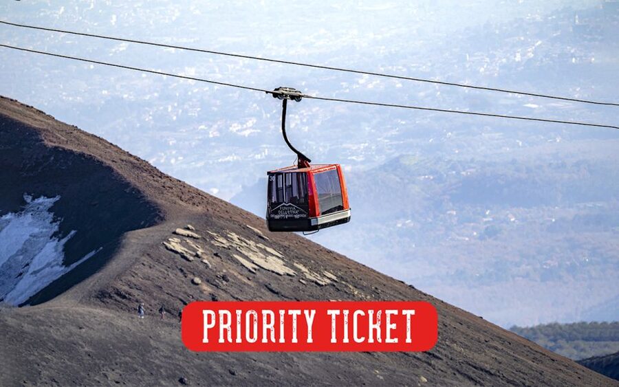 Mount Etna: Return Funivia dell'Etna Cable Car Ticket - Where to start: Piazzale Funivia near Rifugio Sapienza