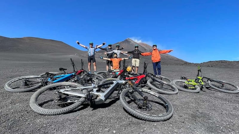 Mount Etna Summit E-Bike - The Safety Briefing and Bike Coaching That Make This Ride Work