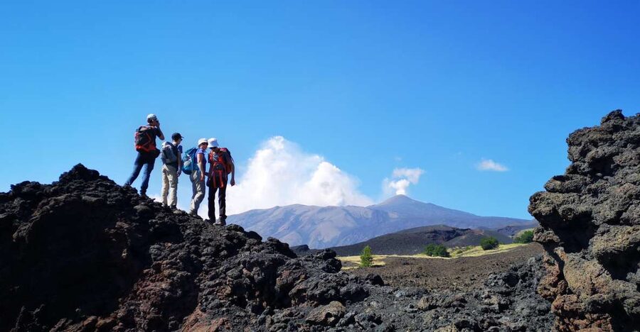 Mount Etna: Trek to the Craters of The 2002 Eruption - Where you start: Piano Provenzana and the Gruppo Guide Etna Nord meeting point