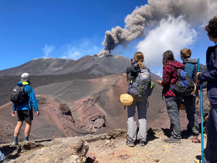 Mount Etna: Volcano Craters Hiking Tour - Basalt Canyon and the Crater Edge: Safety, Footing, and Wind