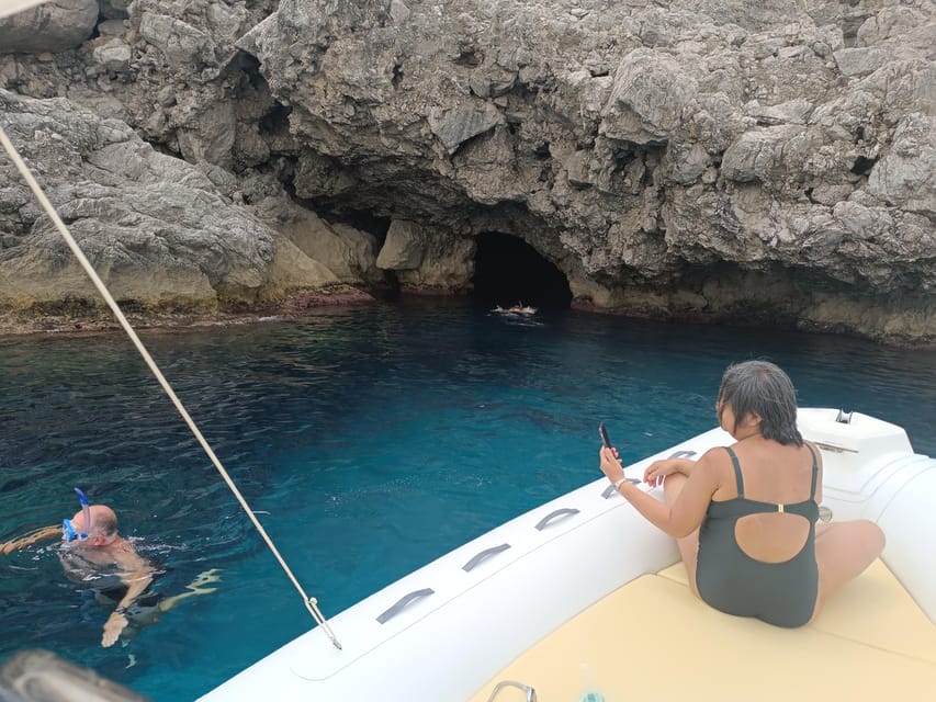Palermo: Boat Tour with Drinks and Snorkeling - Capo Gallo Nature Reserve and the Oil Cave area: the snorkeling center