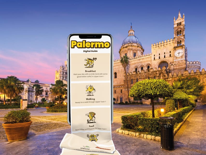 Palermo: Digital guide made with a Local for your tour - How the Digital Guide Works in Palermo Streets
