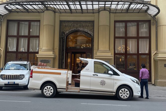 Palermo: Grand Tour in CruiserCar - Santa Rosalia and the sanctuary stop you should ask about