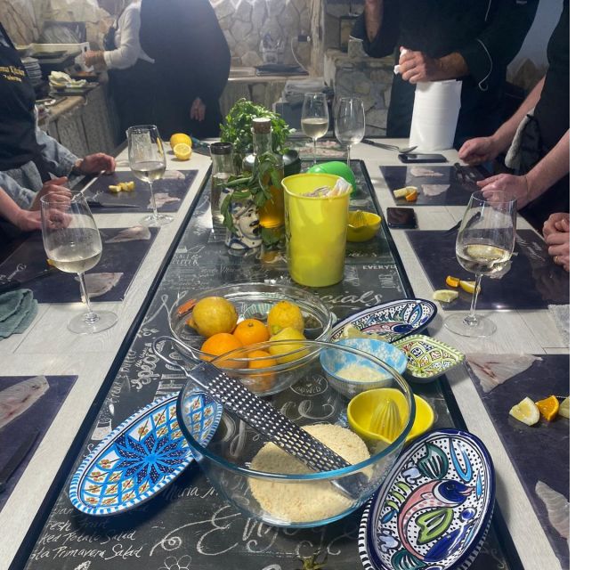 Palermo: Sicilian Cuisine Social Cooking Class & Dinner - What dishes might look like in your menu (fish, meat, or vegetarian)