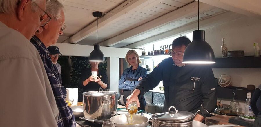 Palermo: Sicilian Cuisine Social Cooking Class & Dinner - The four-course dinner: starter to limoncello