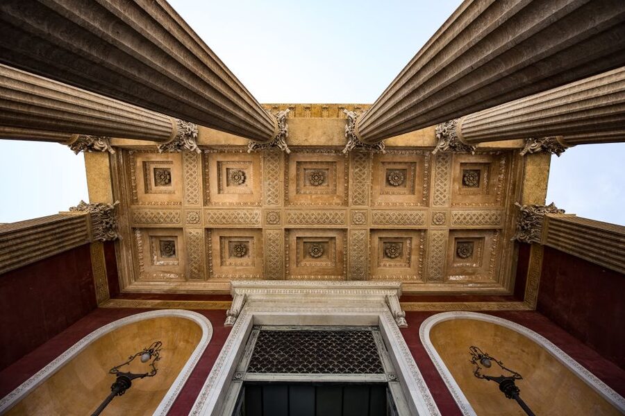 Palermo: Teatro Massimo Opera House Guided Tour - Into the auditorium: golden stuccoes, velvet-and-glass style, and acoustic clues