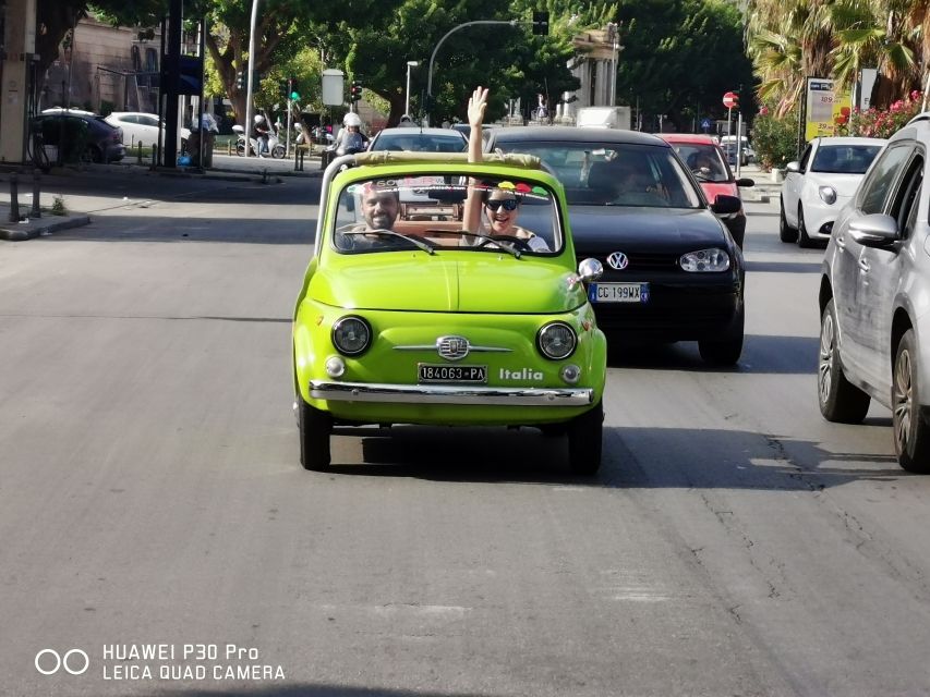 Palermo: Vintage Fiat 500 Sightseeing Tour - Fontana Pretoria and Piazza Marina: Big Sights in Short Stops