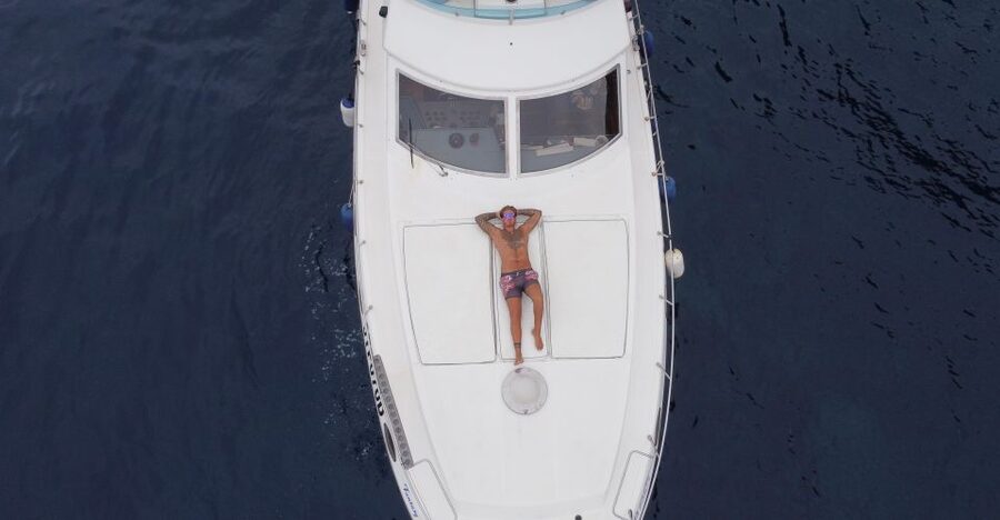 Pantelleria Island: Isola Tour in Yacht with Simone & Luck - The Simone yacht setup, where you will actually spend your day