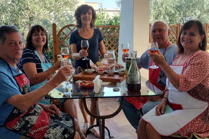 Pasta Class Cook Traditional -Sciacca-Wine included-Shuttle extra - The Aperitivo Part, Garden Produce Included